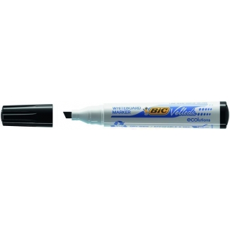 Bic Velleda NB1751-09C - Rotulador para pizarra blanca, punta biselada, color negro