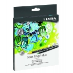 Lyra Hi-Quality Art Pen 6751100 - Rotuladores de colores, caja metálica de 10 colores