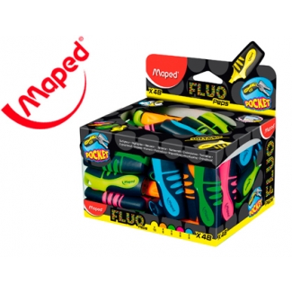 Maped mini peps-pocket - Rotulador fluorescente, colores surtidos