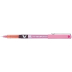 Pilot V5 - Bolígrafo de tinta líquida, punta de aguja de 0,5 mm, color rosa