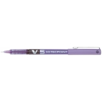 Pilot V5 - Bolígrafo de tinta líquida, punta de aguja de 0,5 mm, color violeta