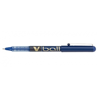 Pilot V-Ball 0.7 - Bolígrafo de tinta líquida, punta redonda de 0,7 mm, color azul