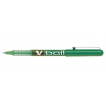 Pilot V-Ball 0.5 - Bolígrafo de tinta líquida, punta redonda de 0,5 mm, color verde