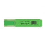 Q-Connect KF01113 - Rotulador fluorescente, punta biselada, color verde