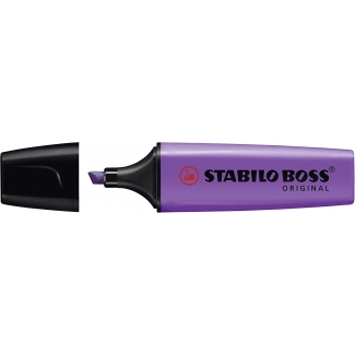 Stabilo boss 70/55 - Rotulador fluorescente, punta biselada, color lavanda