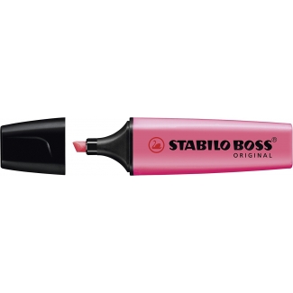 Stabilo Boss 70/56 - Rotulador fluorescente, punta biselada, color rosa