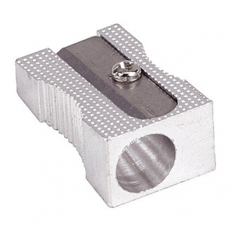 Sacapuntas Artes metálico 1 uso cuña