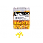 Presto 18-AM - Señalizador de planos, color amarillo, caja de 100 unidades