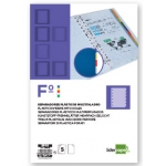 Liderpapel SP02 - Separador de plástico, folio, 5 pestañas, multicolor