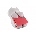 Post-it CAT-330 - Dispensador de notas adhesivas con forma de gato + 1 bloc de 90 hojas de 76 x 76