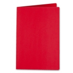 Liderpapel SC08 - Subcarpeta de cartulina, folio, 185 gr /m2, color rojo intenso