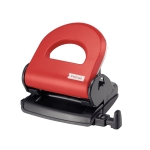 Petrus 62 - Taladrador metálico, perfora hasta 20 hojas, color rojo