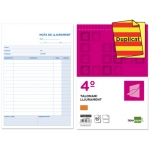 Liderpapel T226-CAT - Talonario lliurament (entrega), tamaño 4º, 50 juegos, original + copia, texto en catalán