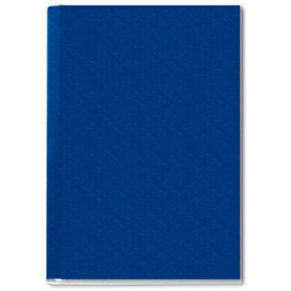 Leitz 73960035 - Tapa de encuadernación por presión channel, rígida, color azul, lomo 24,5 mm, capacidad para 245 hojas