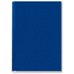 Leitz 73970035 - Tapa de encuadernación por presión channel, rígida, color azul, lomo 28 mm, capacidad para 280 hojas