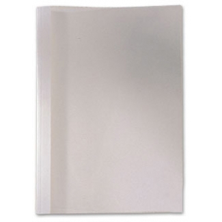 Gbc TC080370 - Tapa de encuadernación térmica, pvc y cartulina, lomo de 3 mm, paquete de 100