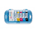 Giotto 303500 - Témpera, colores surtidos, estuche de 5 tubos de 7,5 ml