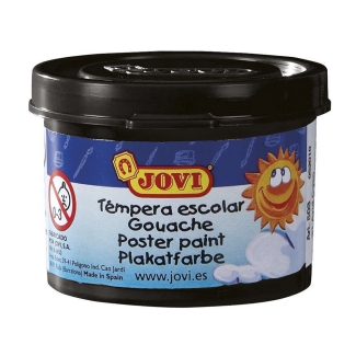 Jovi 503/30 - Témpera, color negro, bote de 35 ml