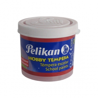 Pelikan Hobby 63538 - Témpera, color bermellón nº 58, bote de 40 ml