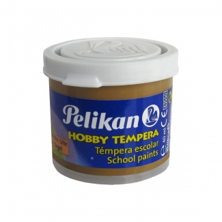 Pelikan Hobby 63550 - Témpera, color ocre nº 80, bote de 40 ml