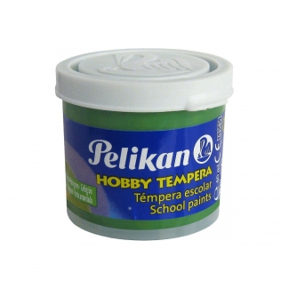 Pelikan Hobby 63585 - Témpera, color verde amarillo nº 155, bote de 40 ml