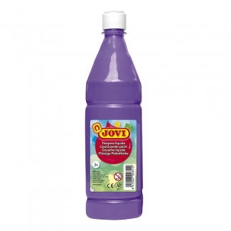 Jovi 51123 - Témpera líquida, color violeta, bote de 1.000 ml