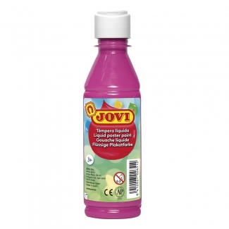 Jovi 50208 - Témpera líquida, color magenta, bote de 250 ml