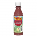 Jovi 50212 - Témpera líquida, color marrón, bote de 250 ml