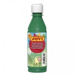 Jovi 50219 - Témpera líquida, color verde oscuro, bote de 250 ml