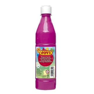 Jovi 50608 - Témpera líquida, color magenta, bote de 500 ml