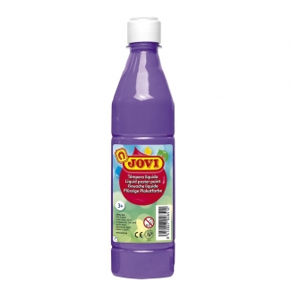 Jovi 50623 - Témpera líquida, color violeta, bote de 500 ml