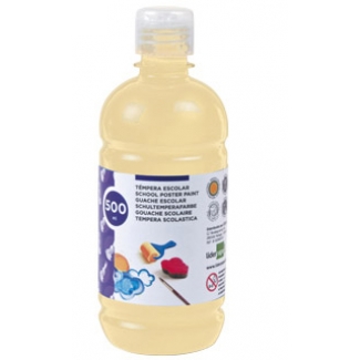 Liderpapel TP09 - Témpera líquida, color carne, bote de 500 ml