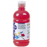 Liderpapel TP10 - Témpera líquida, color rojo escarlata, bote de 500 ml