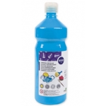 Liderpapel TP35 - Témpera líquida, color turquesa, bote de 1.000 ml