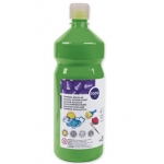 Liderpapel TP36 - Témpera líquida, color verde, bote de 1.000 ml