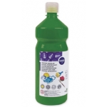 Liderpapel TP37 - Témpera líquida, color verde oscuro, bote de 1.000 ml