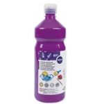 Liderpapel TP31 - Témpera líquida, color violeta, bote de 1.000 ml