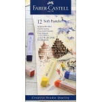 Faber-Castell 12 83 12 - Tiza de colores, caja de 12 unidades