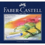 Faber-Castell 12 83 24 - Tiza de colores, caja de 24 unidades