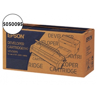 Tóner Epson EPL 6100, EPL referencia 6100L,negro, S050095 - EPL6200X