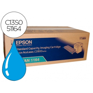 Tóner Epson aculaser cian referencia C13S051164 , Serie C2800