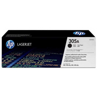 Hp 305A - Tóner original CE410A, negro