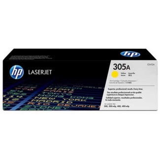 Hp 305A - Tóner original CE412A, amarillo