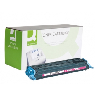 Tóner Q-Connect compatible Hp 1600/2600 magenta compatible Q6003A 2.000 páginas
