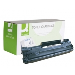 Tóner Q-Connect compatible Hp CB435A para laserjet p1005/p1006 1.500 páginas