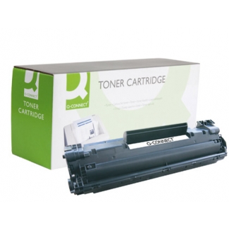 Tóner Q-Connect compatible Hp CB436A laserjet /p1505n/m1120mfp/m1522mfp/mfp 2.000 páginas