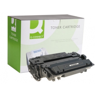 Tóner Q-Connect compatible Hp CE255X laserjet p3015 12.500 páginas