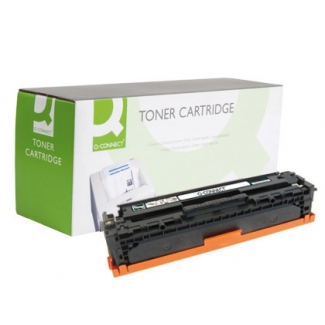 Tóner Q-Connect compatible Hp CE400A para laser jet negro 5.500 páginas