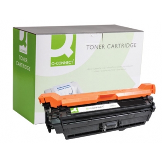 Tóner Q-Connect compatible Hp CE402A para laser jet amarillo 6.000 páginas
