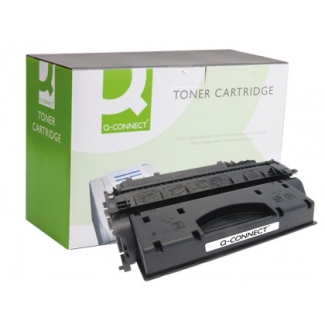 Tóner Q-Connect compatible Hp CE505X para laserjet 6.500 páginas